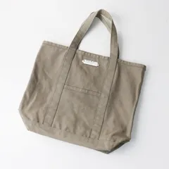 オールドマンズテーラー R&D.M.Co- コットン キャンバス トートバッグ｜ベージュ 大容量【2400015099002】のサムネイル