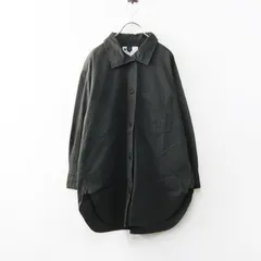 エムエイチエル MHL MARGARET HOWELL DRY COTTON POPLIN コットンポプリンシャツ 2｜チャコールグレー【2400015099125】のサムネイル