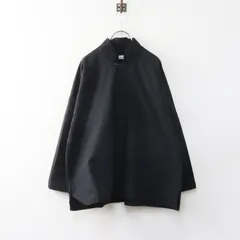 定価30800円 チマラ chimala スタンドカラー シャツジャケット S ブラック／トップス 長袖 コットン 無地【2400015101552】のサムネイル
