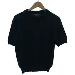 【中古】　COMME des GARCONS HOMME PLUS　セーター　90s vintage　90年代　OLD　AD1998-　半袖　ニット　トップス　クルーネック　無地　日本製　ドメスティック　古着　/1156のサムネイル