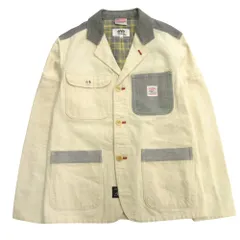 良品 eYe JUNYA WATANABE MAN アイコムデギャルソンジュンヤワタナベマン 17ss POINTER ポインター ワーク ジャケット XS アイボリー メンズ 古着 中古 USEDのサムネイル
