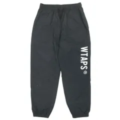 美品 WTAPS ダブルタップス 25aw TROUSERS / NYLON. TUSSAH. PERTEX ナイロン トラウザーズ パーテックス イージー パンツ 2 ブラック メンズ 古着 中古 USEDのサムネイル