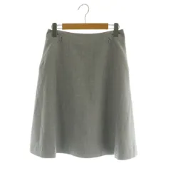 フォクシーニューヨーク FOXEY NEW YORK COLLECTION 38193 ウールフレアスカート ロング 38 グレー /MY ■OSのサムネイル