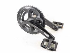고장·부품용 Shimano シマノ 105 FC R7000 50/34 172.5mm ペダル固着 クランク FC260729F