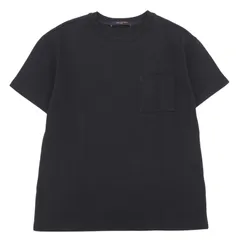 極美品▲LOUIS VUITTON ルイヴィトン 2024年製 コットン100% モノグラム ショートスリーブ 半袖ニット 紺 S イタリア製 正規品 メンズのサムネイル