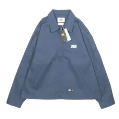 未使用 Dickies x WIND AND SEA UNLINED EISENHOWER JACKET アイゼンハワー ジャケット ブルゾン カバーオール ネイビー XL メンズ 古着 中古 USEDのサムネイル
