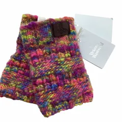 Vivienne Westwood ヴィヴィアン・ウエストウッド 未使用 タグ付き 指なし手袋 ハンドウォーマー マルチカラーのサムネイル