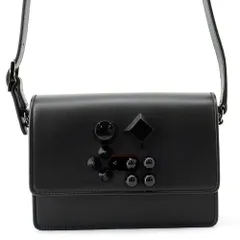 クリスチャン・ルブタン ショルダーバッグ カラスキー CARASKY カーフレザー 3225079 Christian Louboutin 黒のサムネイル