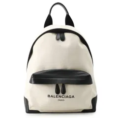 バレンシアガ リュック ネイビー バックパック キャンバス レザー 409010 BALENCIAGA バッグのサムネイル