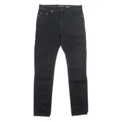 美品 20ss SAINT LAURENT PARIS サンローラン D24 M/SK-MW スリム ジーンズ ブラックデニム パンツ 30 黒 メンズ 古着 中古 USEDのサムネイル