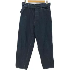 コモリ COMOLI 19SS BELTED DENIM PANT ベルテッド デニム トラウザー パンツ  メンズ JPN：2 のサムネイル
