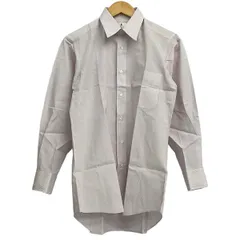 LANVIN COLLECTION(ランバンコレクション) 長袖シャツ メンズ新品同様  - 白×ブラウン ストライプのサムネイル