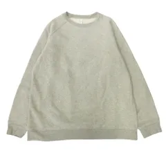 美品 COMOLI コモリ 21ss コットン吊裏毛クルーネック スウェット シャツ トレーナー カットソー 3 グレー メンズ 古着 中古 USEDのサムネイル