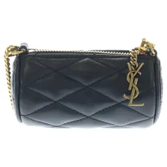 SAINT LAURENT PARIS (サンローランパリ) Sade Micro Quilting Leather Bag カサンドラ キルティングショルダーバッグ ミニポーチ ブラック 796296のサムネイル