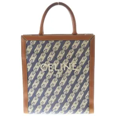 CELINE (セリーヌ) トリオンフ スモールバーティカルカバ 2WAYハンドバッグ ショルダーバッグ トートバッグ インディゴブルー×デニム 192082 ゴールド金具のサムネイル