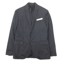 良品 Neil Barrett TRAVEL ニールバレット SLIM FIT テーラードジャケット ブレザー シングル 2釦 アウター 44 黒 ブラック メンズ 古着 中古 USEDのサムネイル