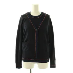 ピーエスポールスミス PS Paul Smith ニットアンサンブル カットソー カーディガン M ネイビー オレンジ ブルー /DO ■OSのサムネイル