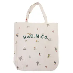 新品同様 R&D.M.Co- オールドマンズテーラー OZ PRINT BAG オズプリント トートバッグ ハンドバッグ 鞄 生成り アイボリー レディース 古着 中古 USEDのサムネイル