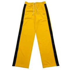 極美品▼CELINE セリーヌ 2Z223121O Jersey Double Face Jogging Pants ロゴ トラックパンツ イエロー L イタリア製 正規品 メンズのサムネイル