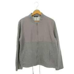 アイテムズ アーバンリサーチ ITEMS URBANRESEARCH ジップジャケット スウェット 40 グレー 長袖 切り替えデザイン スタンドカラー /AH32 ■ECC005のサムネイル