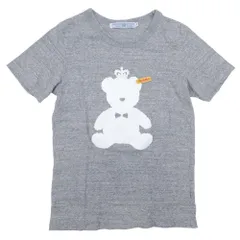 美品 R&D.M.Co- オールドマンズテーラー クラウンテディ Tシャツ カットソー プリント トップス 半袖 クルーネック M グレー レディース 古着 中古 USEDのサムネイル