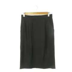 マレーラ MARELLA スカート 38 黒 ブラック ひざ丈 無地 /AH21 ■GY72のサムネイル