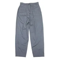 良品 Emporio Armani エンポリオ・アルマーニ サテン ストレッチジャージー テーパードパンツ トラウザー ボトムス 46 グレー メンズ 古着 中古 USEDのサムネイル