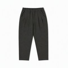 quarité クアリテ テーパードパンツ チャコールグレー