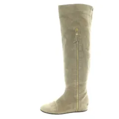 スチュアートワイツマン STUART WEITZMAN ニーハイブーツ ロング スエード 7.5 モカ /SS ■OSのサムネイル