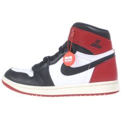 NIKE (ナイキ) AIR JORDAN1 RETRO HIGH OG BLACK TOE REIMAGINED DZ5485-106 エアジョーダン1 ハイカットスニーカー US8.5/26.5cmのサムネイル