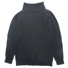 美品 CAPTAINS HELM キャプテンズヘルム サーマル タートルネック ヘビーオンス トップス カットソー プルオーバー 長袖 L ブラック メンズ 古着 中古 USEDのサムネイル