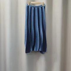 サンドロ ストライプ ニット ロング スカートのサムネイル