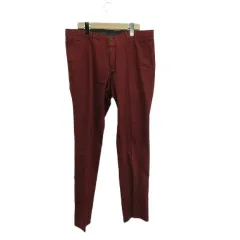 ヒューゴボス HUGO BOSS チノパンツ チノパン スリムフィット 48 赤 レッド /XZ ■GY49のサムネイル