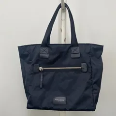 【中古】MARC JACOBS ナイロン バイカー トートバック 大容量 ブラックのサムネイル