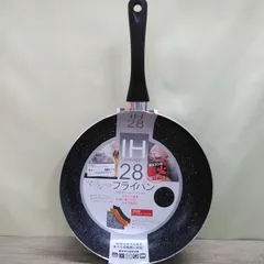 未使用品 調理器具 フライパン・28cm マーブルコーティング加工 長期間保管品 A776のサムネイル