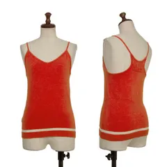ジャンポールゴルチエファムJean Paul GAULTIER FEMME レーヨンストレッチキャミソール オレンジ40のサムネイル