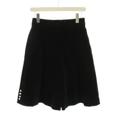 ルネ Rene 23AW コーデュロイハーフパンツ キュロット 34 黒 ブラック 5345090 /YMのサムネイル