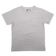 良品 THE NORTH FACE PURPLE LABEL ザノースフェイスパープルレーベル NT3103N 7oz H/S Pocket Tee Tシャツ S グレー レディース 古着 中古 USEDのサムネイル