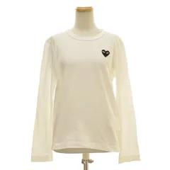 【COMMEdesGARCONSPLAY】AZ-T119 BLACK HEART L/S T-SHIRT長袖Tシャツのサムネイル