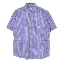 【coen×SMITH'S】7515-603-9012 別注ショールカラー半袖ワークシャツ半袖シャツのサムネイル