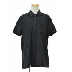 【DOLCE&GABBANA】G8131T/G7087 USED加工 ダブルカラー レイヤード風半袖ポロシャツのサムネイル