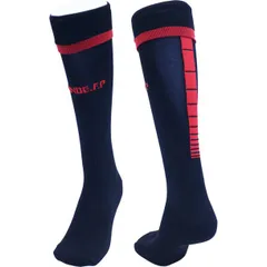 グランデ grande ハイパーストライプフットボールソックス フットサルストッキング (gfph21910-0935)、BLK/REDのサムネイル