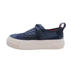 美品 Eytys エイティーズ mother s.mullan マザー MA-1 パッチワーク ローカット スニーカー シューズ 35/21.5 ネイビー レディース 古着 中古 USEDのサムネイル