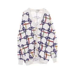 CELINE セリーヌ チェーン柄 カーディガンのサムネイル