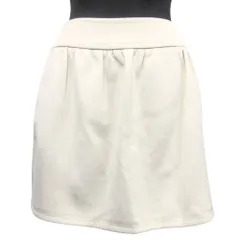 良品 MAX MARA マックスマーラ ミニ スカート ボトムス ギャザー バックジップ 白タグ 白 ホワイト オフホワイト レディース 古着 中古 USEDのサムネイル
