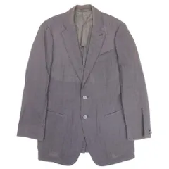 良品 ARMANI COLLEZIONI アルマーニコレッツォーニ レーヨンリネン テーラードジャケット ブレザー アウター 48 茶 ブラウン メンズ 古着 中古 USEDのサムネイル