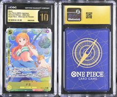 【Pristine CGC 10】エネル ワンピースカード BASE SHOP PSA10以上 CGC10 PRISTINE ナミSR-P EB03-053 EB03 ONE PIECE Heroines