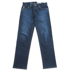 美品 AG エージー デニム ジーンズ パンツ ジーパン テーパード ストレッチ W29 インディゴ ブルー レディース 古着 中古 USEDのサムネイル