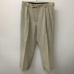 【現状渡し品】 DOUBLE PLEATED TROUSERS ダブルプレーテッド トラウザーズ ボトムス パンツ 【151-241119-kk-05-tei】のサムネイル