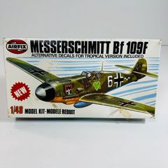 Unassembled AIRFIX 1/48 Messerschmitt Bf109F British-made Vintage Plastic Model Kit